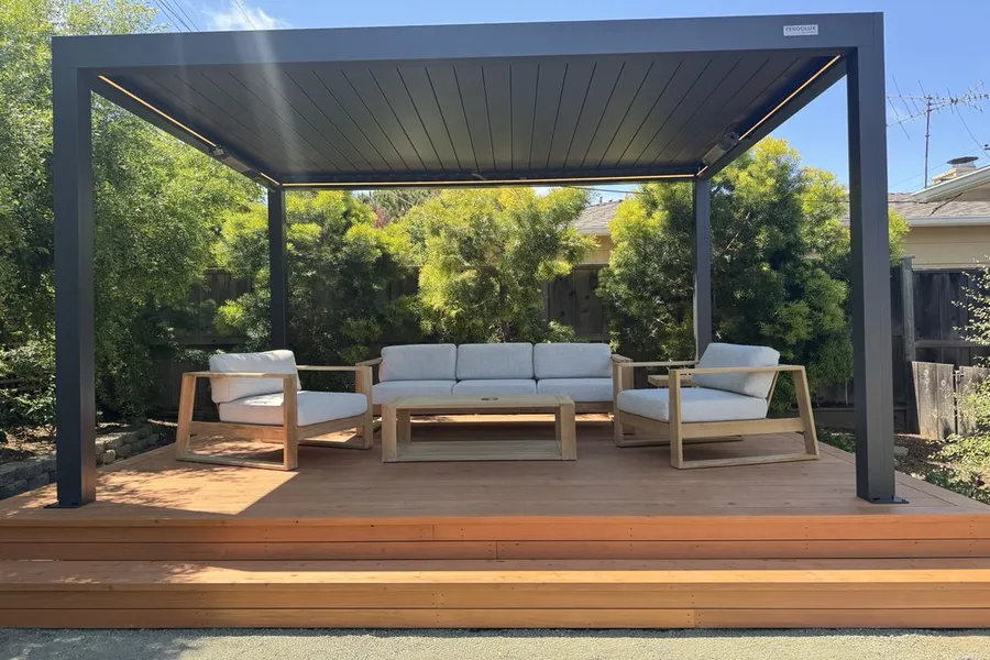 Reliable hardscaper in San Jose, CA Our hardscaper at work in San Jose, CA